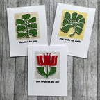 Simon Says Stamp Mod Plants Wafer Dies 1218mdc Rain or Shine Card Set | color-code:ALT03
