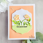 Simon Says Stamp Modern Teardrops Wafer Dies 1367sd Happy Camper Love You Card | color-code:ALT03