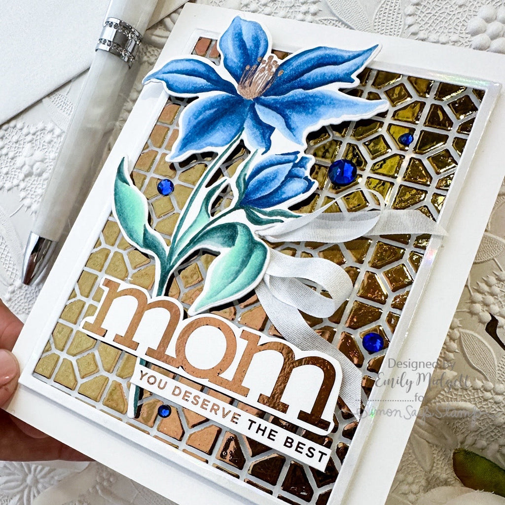 CZ Design Foil Transfer Cards Mom czft002 Be Bold Mother's Day Card | color-code:ALT01