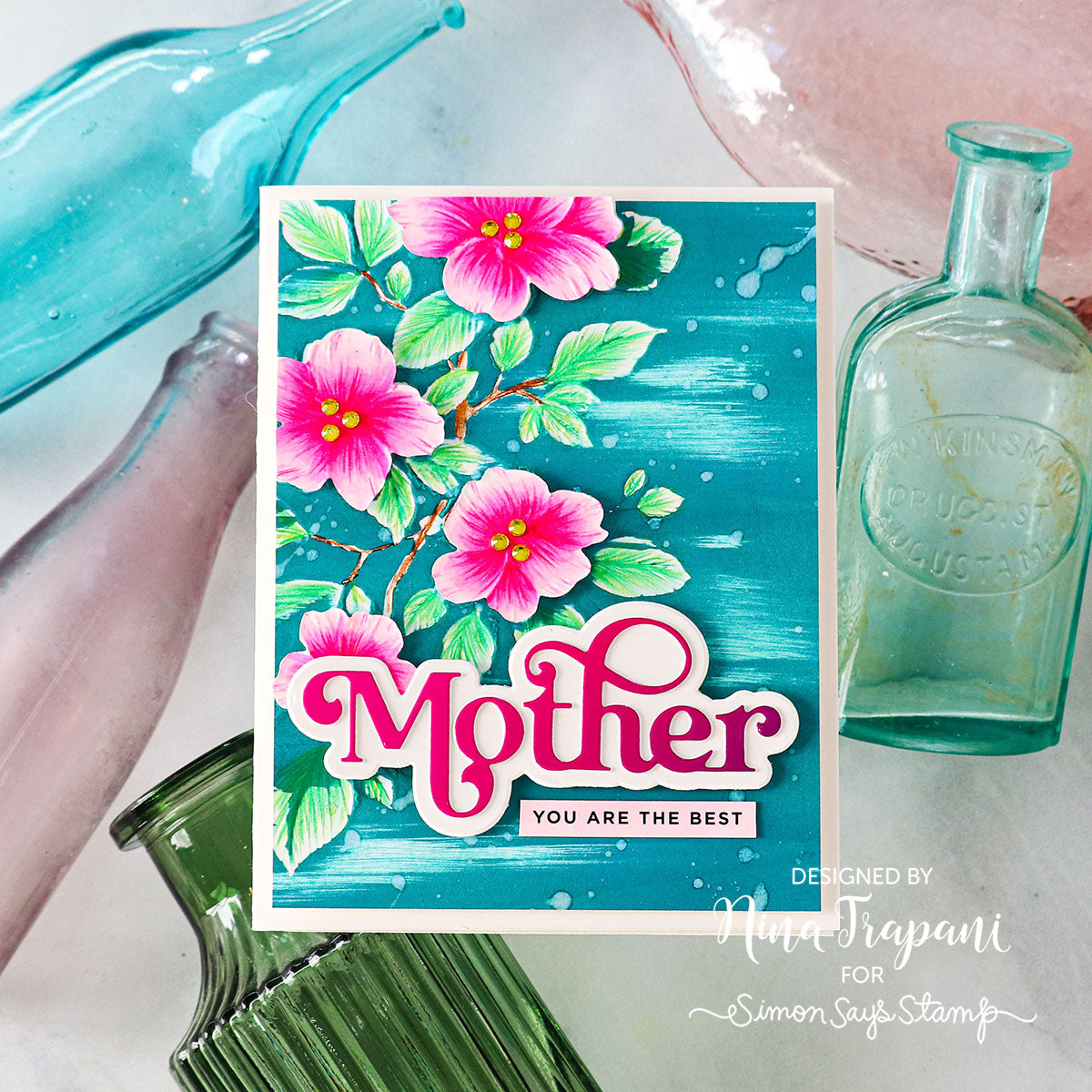 CZ Design Foil Transfer Cards Mom czft002 Be Bold Mother's Day Card | color-code:ALT02