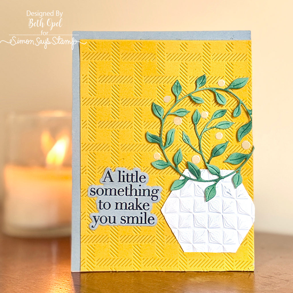 Simon Says Stamp Embellishment Mix Moonlit Snow 1225ms DieCember Friend Card