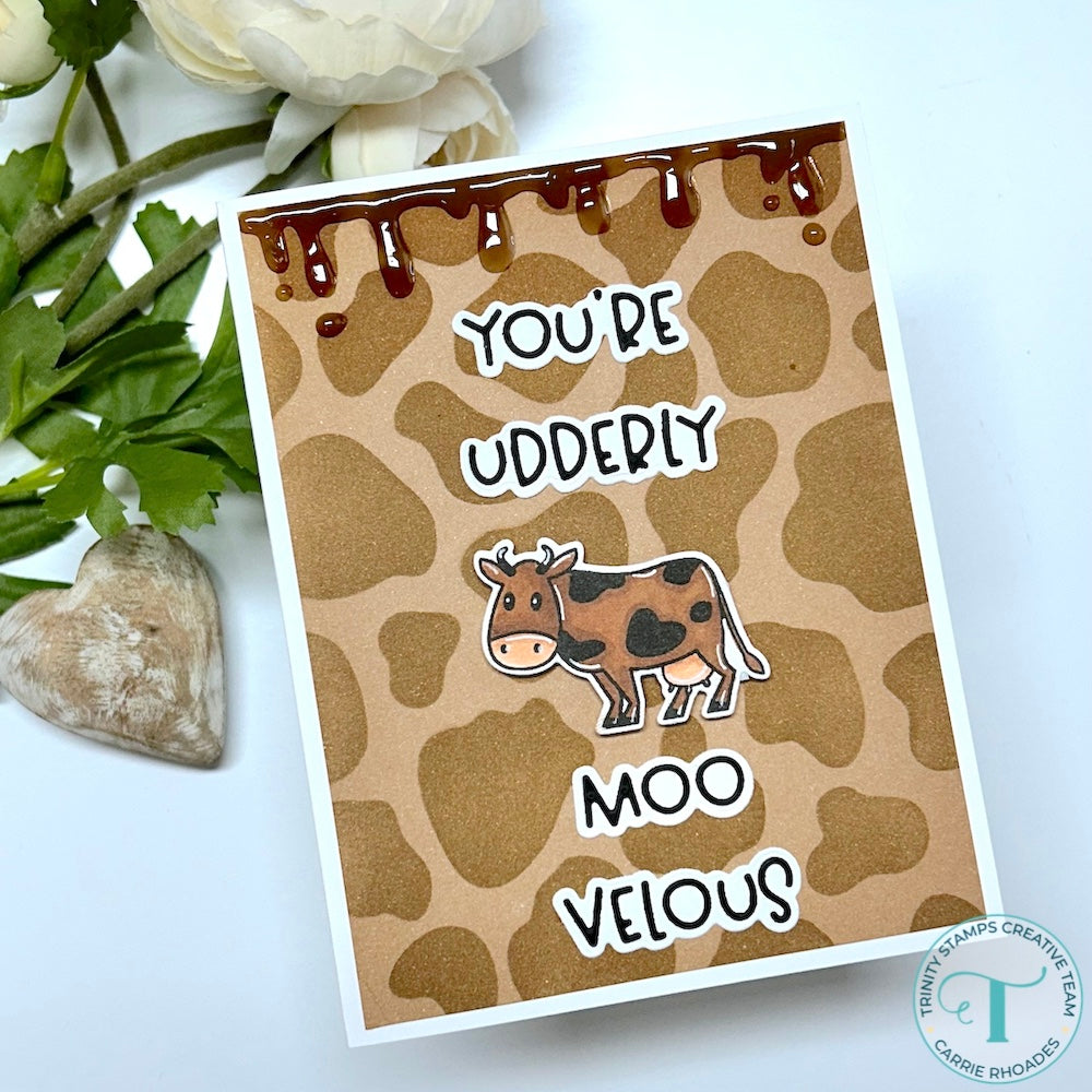 Trinity Stamps Moovelous Die Set tmd-295 cow
