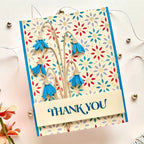 Simon Says Stamp Set of 5 Stencils Mosaic Petals 1082st You Are My Favorite Thank You Card
