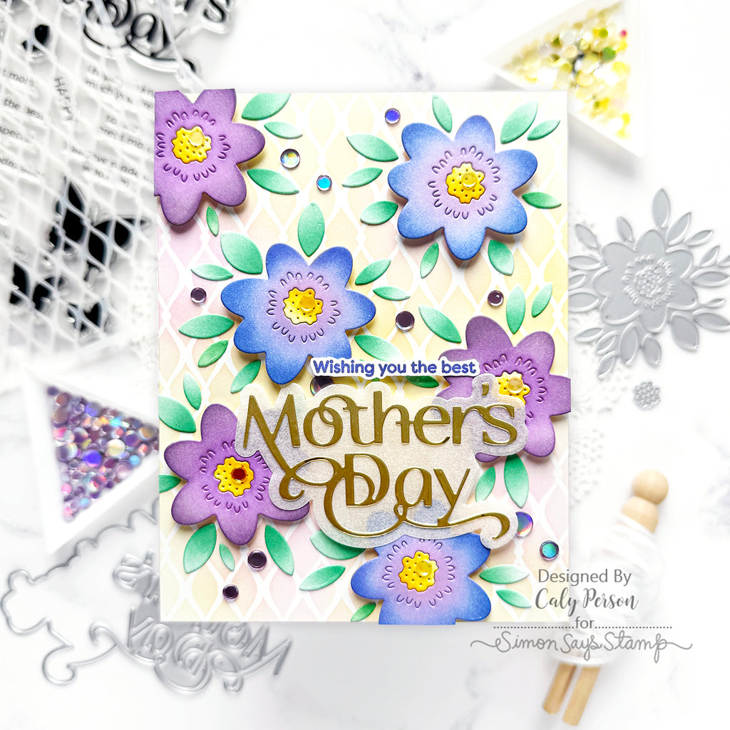Simon Says Stamp Mother's Day Wafer Dies 1303sdc You Are My Favorite Mother's Day Card | color-code:ALT02
