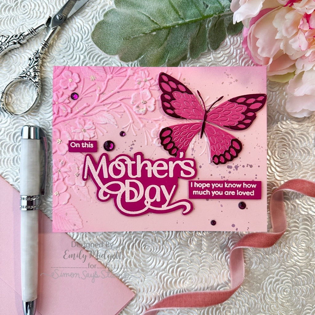 Simon Says Stamp Mother's Day Wafer Dies 1303sdc You Are My Favorite Mother's Day Card | color-code:ALT04