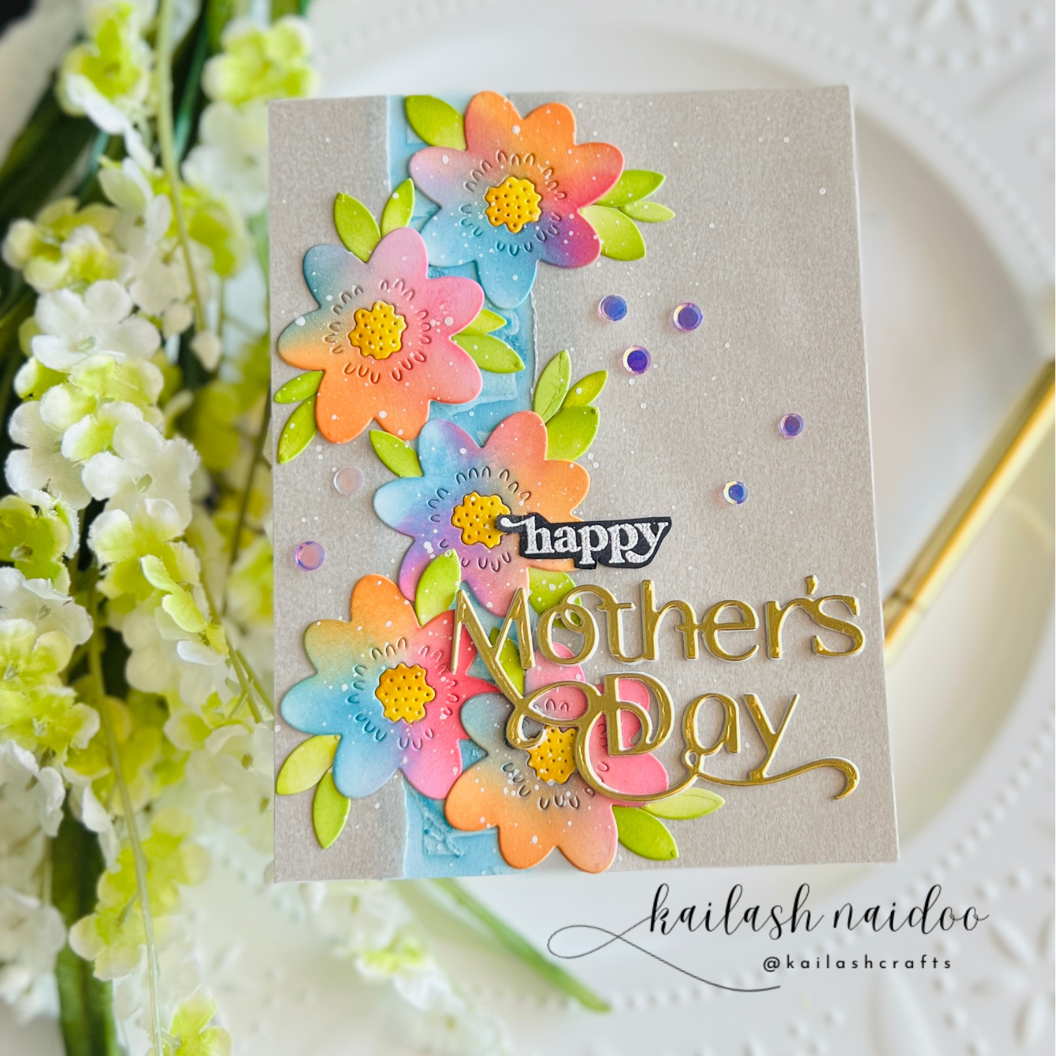 Simon Says Stamp Mother's Day Wafer Dies 1303sdc You Are My Favorite Mother's Day Card