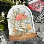 Simon Says Stamp! Simon Says Stamp ETCHED DELICATE FROND Wafer Die s714 Mushroom Stem Sympathy Card  | color-code:ALT01