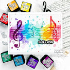 Simon Says Stamp Cheering for You I Want It All Stamps and Coordinating Dies set831sd