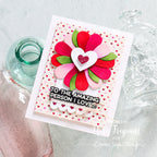 Simon Says Stamp My Love Greetings Wafer Dies sssd112993c Smitten Love Card