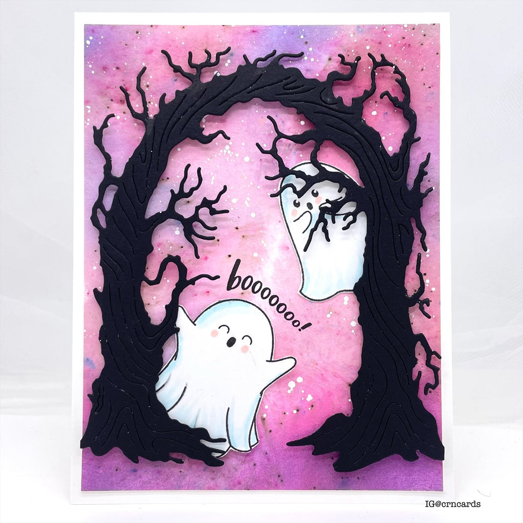 Simon Says Stamp My Boo Wafer Dies 1390sdc STAMPtember Halloween Card