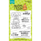 Newton's Nook Designs Puppy's Bubble Tea Clear Stamps nn2404s02