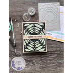Simon Says Stamp Nested Leaves Plate Wafer Dies 1042md Be Bold Birthday Card