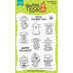 Newton's Nook Designs Trick or Treat Puppy Clear Stamps nn2409s02