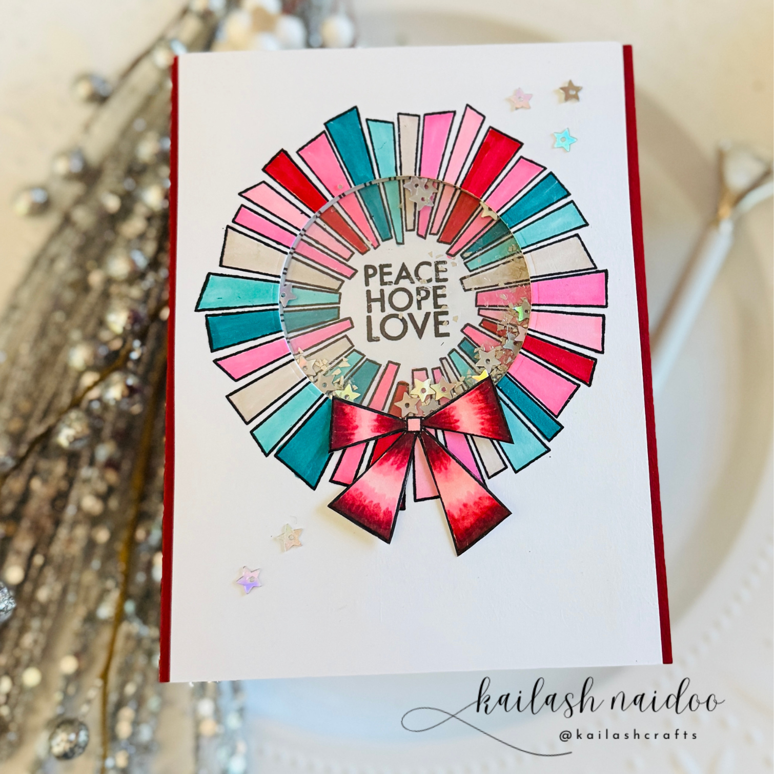Simon Says Stamp Embellishment Mix North Star 1125ns And Everything Nice Christmas Card