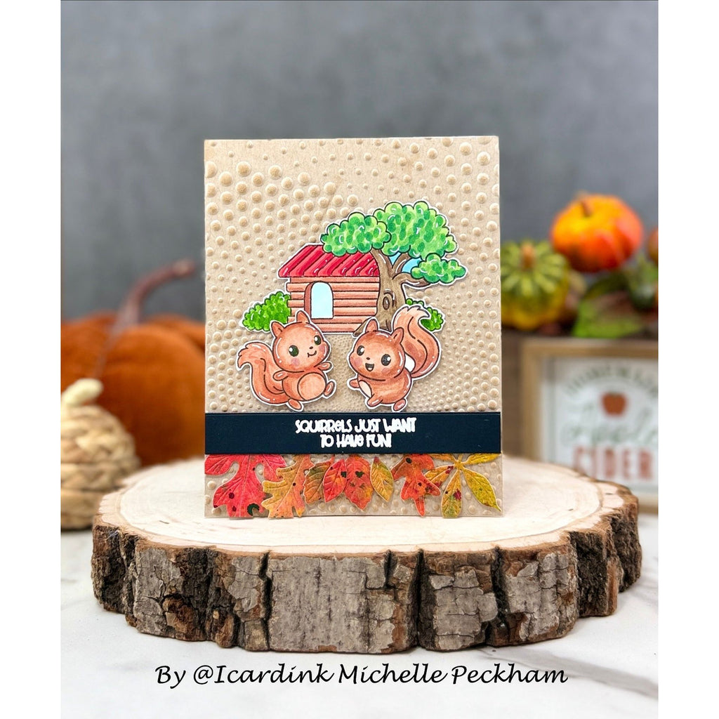 Simon Says Stamps and Dies Nuts About You set1046na STAMPtember Friend Card