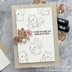 Simon Says Stamps and Dies Nuts About You set1046na STAMPtember Friend Card