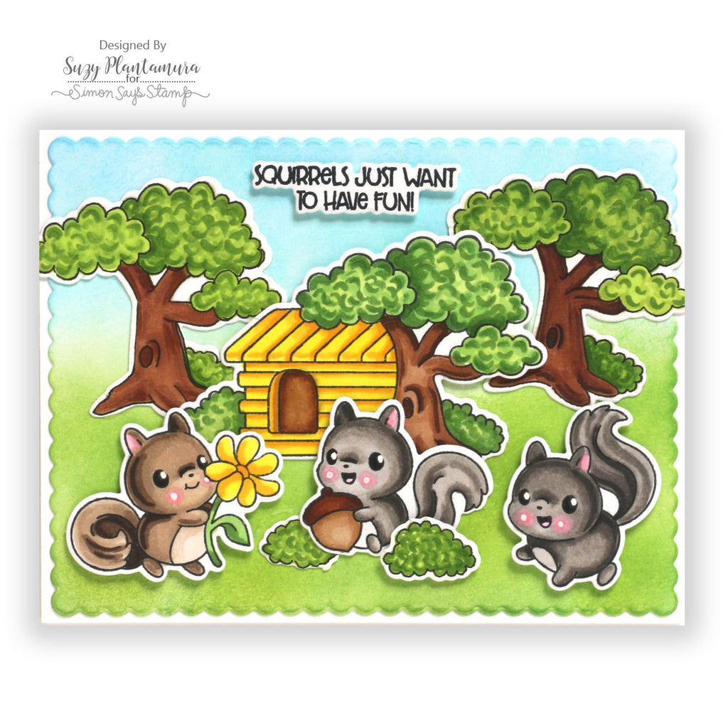 Simon Says Clear Stamps Nuts About You 3257ssc STAMPtember Friend Card | color-code:ALT04
