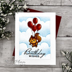 Simon Says Clear Stamps Nuts About You 3257ssc STAMPtember BIrthday Card