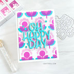 Simon Says Stamp Oh Happy Day Wafer Dies sssd112822 Out Of This World