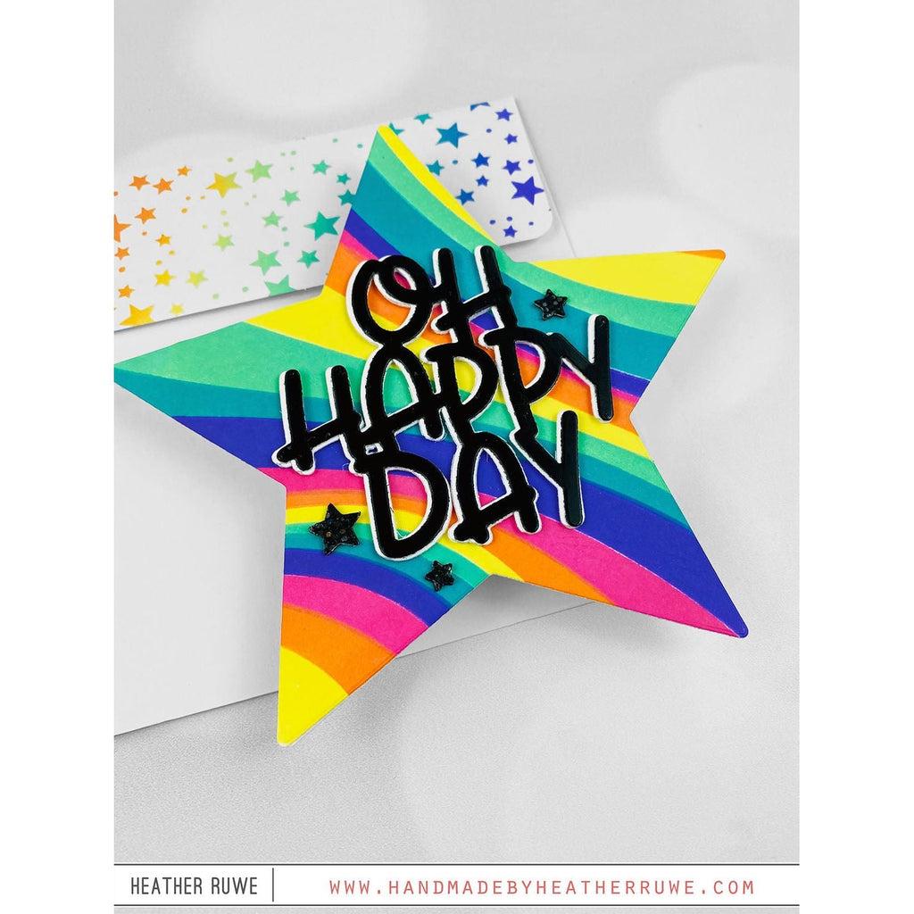 Simon Says Stamp Oh Happy Day Wafer Dies sssd112822 Out Of This World Happy Day Card | color-code:ALT05