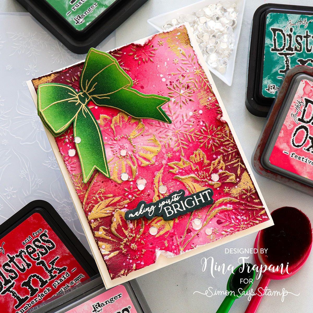 Simon Says Stamp Old Fashioned Christmas Wafer Dies 1220sdc Festive Fun  Christmas Card | color-code:ALT06