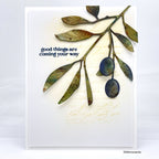 Simon Says Clear Stamps Old Letter 1067ss Cheering for You Encouragement Card