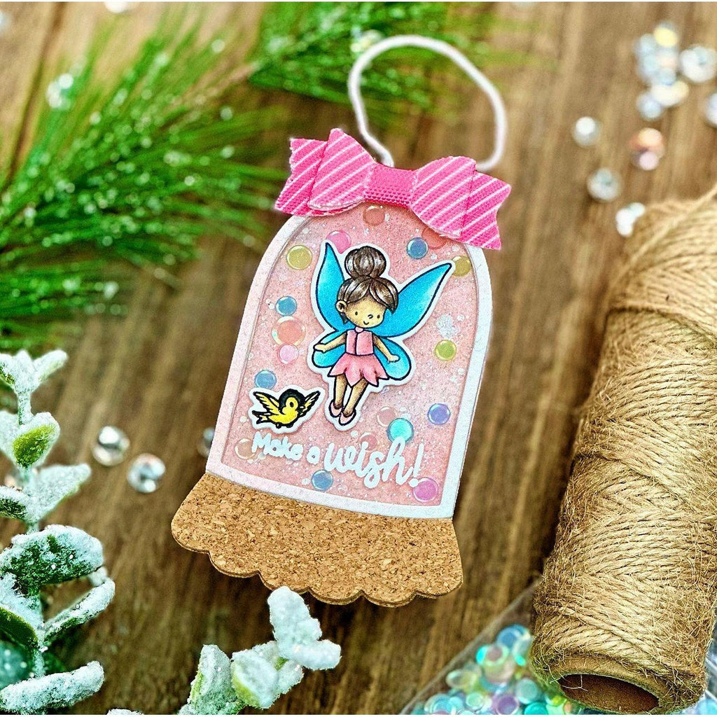 Simon Says Stamp Once Upon A Time Wafer Dies sssd112970c All The Joy Princess Tag