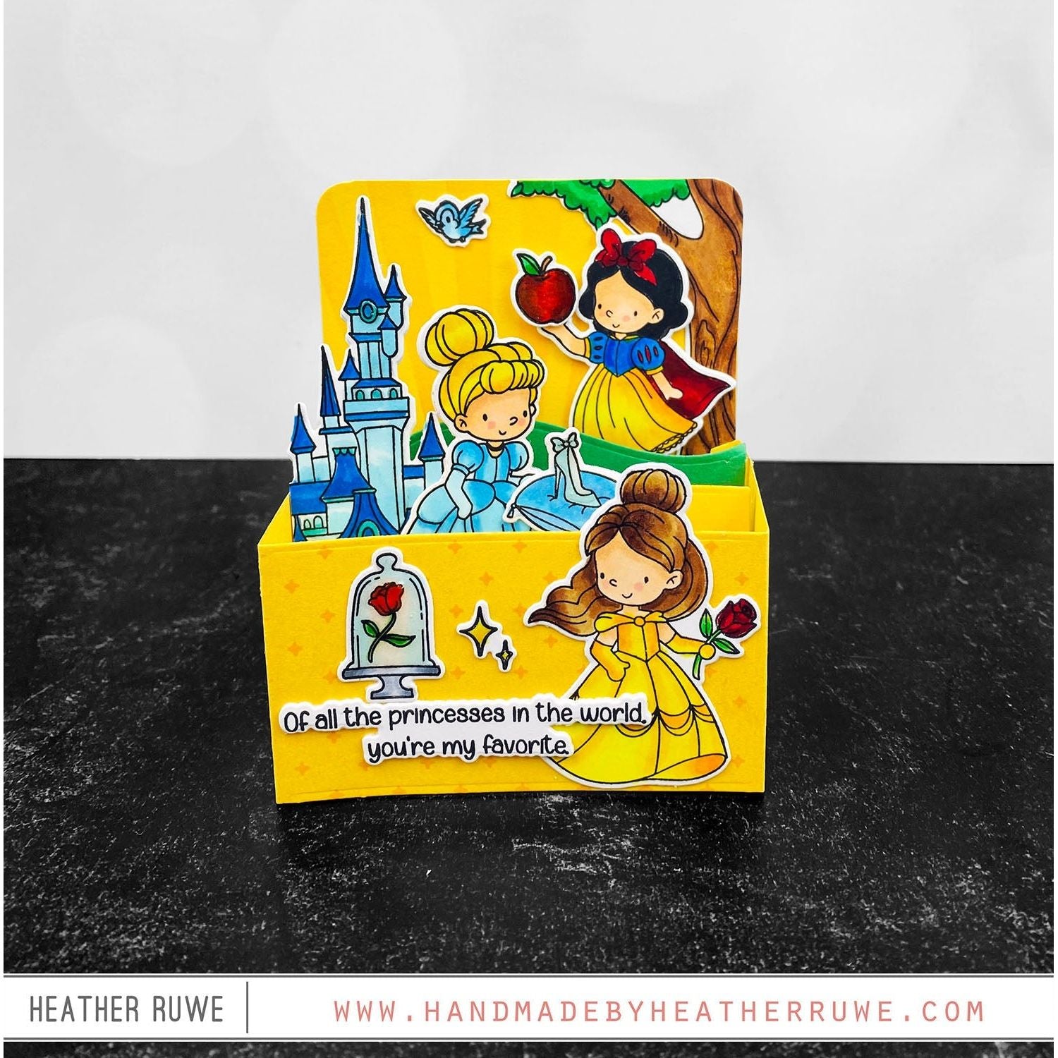 Simon Says Stamps And Dies Once Upon A Time set697ou All The Joy Princess Card | color-code:ALT03