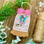 Simon Says Stamps And Dies Once Upon A Time set697ou All The Joy Princess Tag