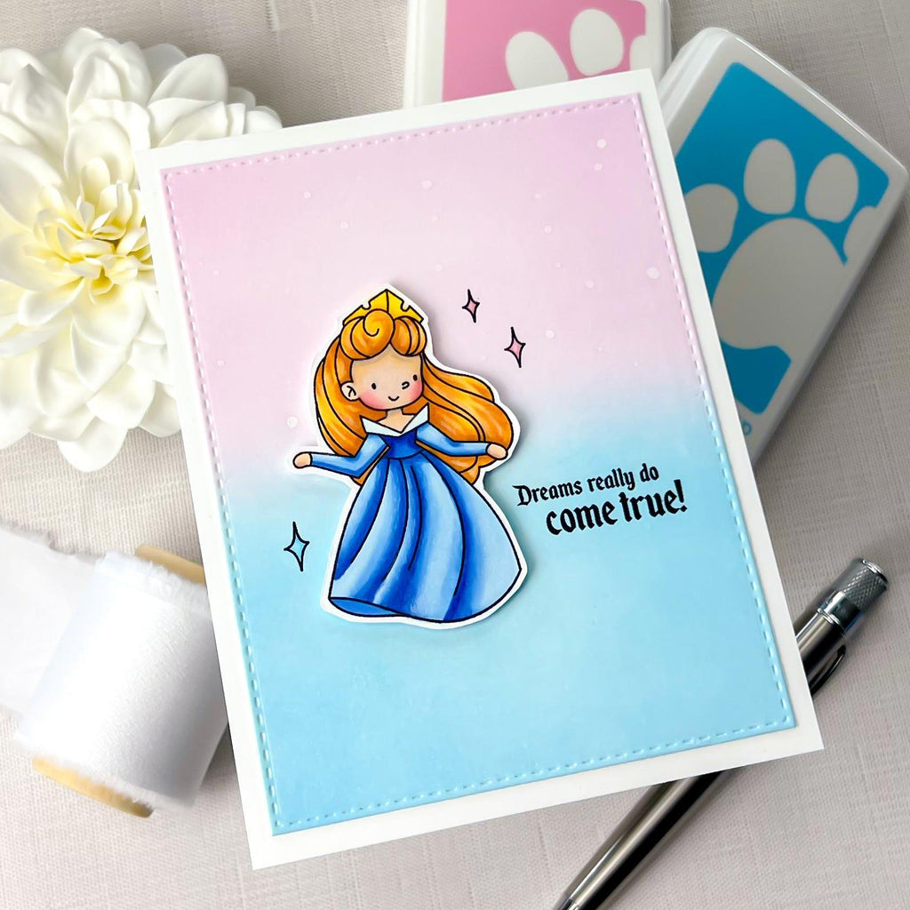 Simon Says Stamps and Dies Once Upon a Dream set794ou Sunny Vibes Dreams Card