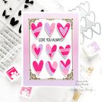 Simon Says Stamp Ornate Borders And Frames Wafer Dies 1020sdc Sweetheart Love Card