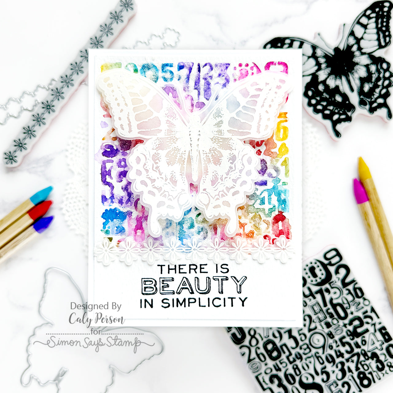 Simon Says Stamp Ornate Trims Wafer Dies 326sss Simplicity Card | color-code:ALT01