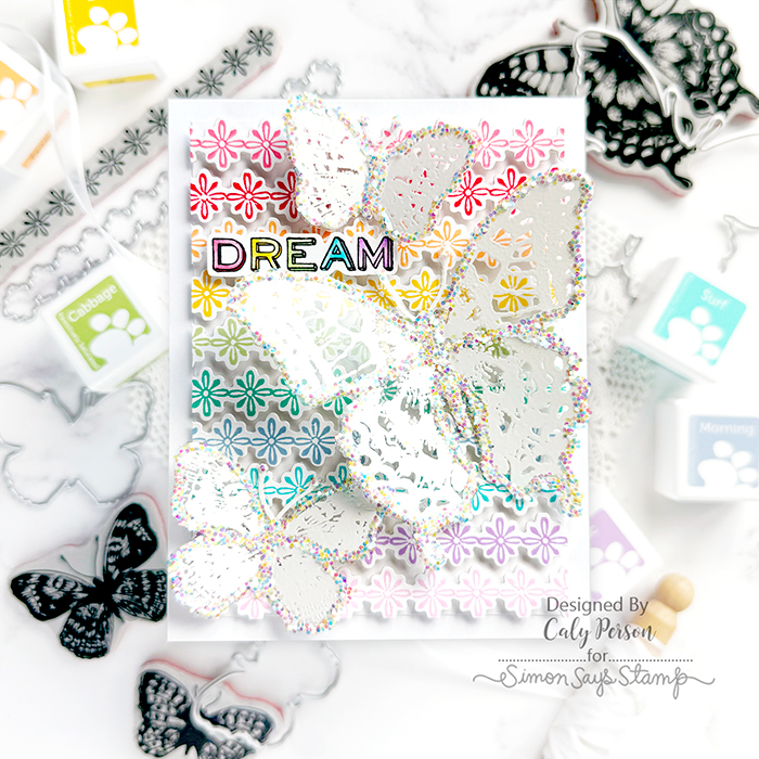 Simon Says Stamp Ornate Trims Wafer Dies 326sss Dream Card | color-code:ALT09