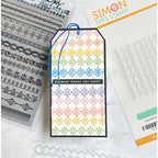 Tim Holtz Ornate Trims Stamps with Simon Says Stamp Dies Bundle setot25 Colorful Tag | color-code:ALT08