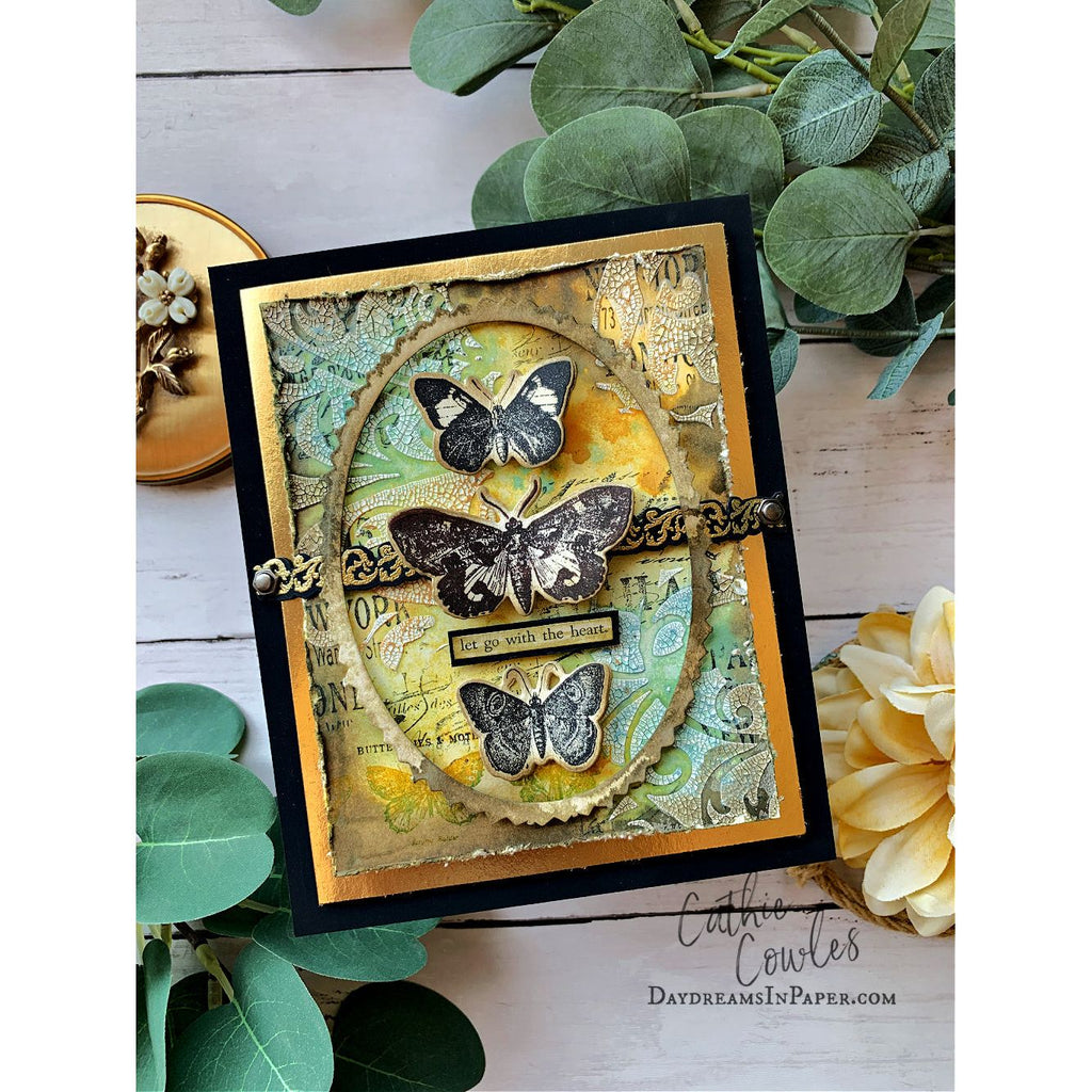 Tim Holtz Ornate Trims Stamps with Simon Says Stamp Dies Bundle setot25 Butterfly Card | color-code:ALT07