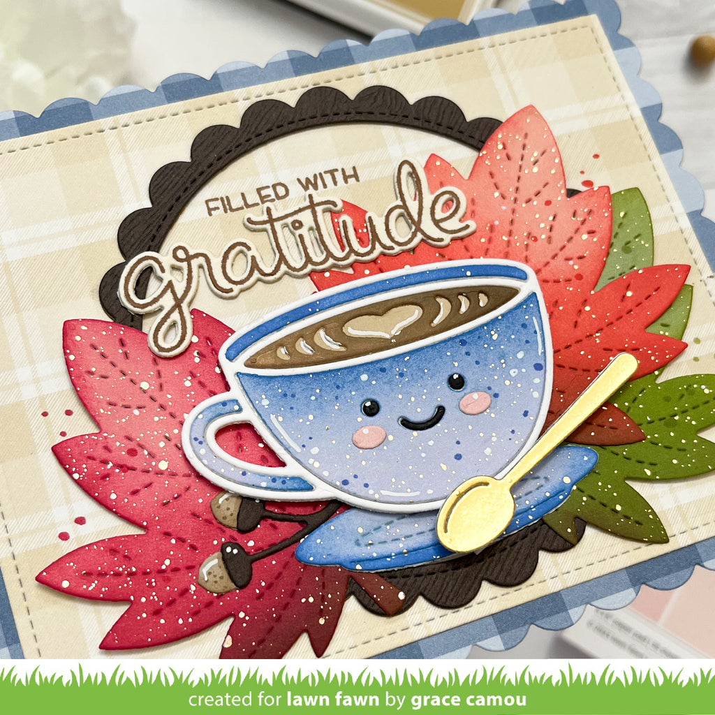 Lawn Fawn Favorite Flannel 6x6 Inch Paper Pad lf3199 gratitude