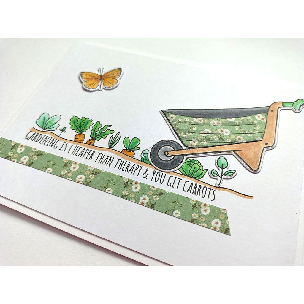 Polkadoodles Garden Therapy Clear Stamps pd8931