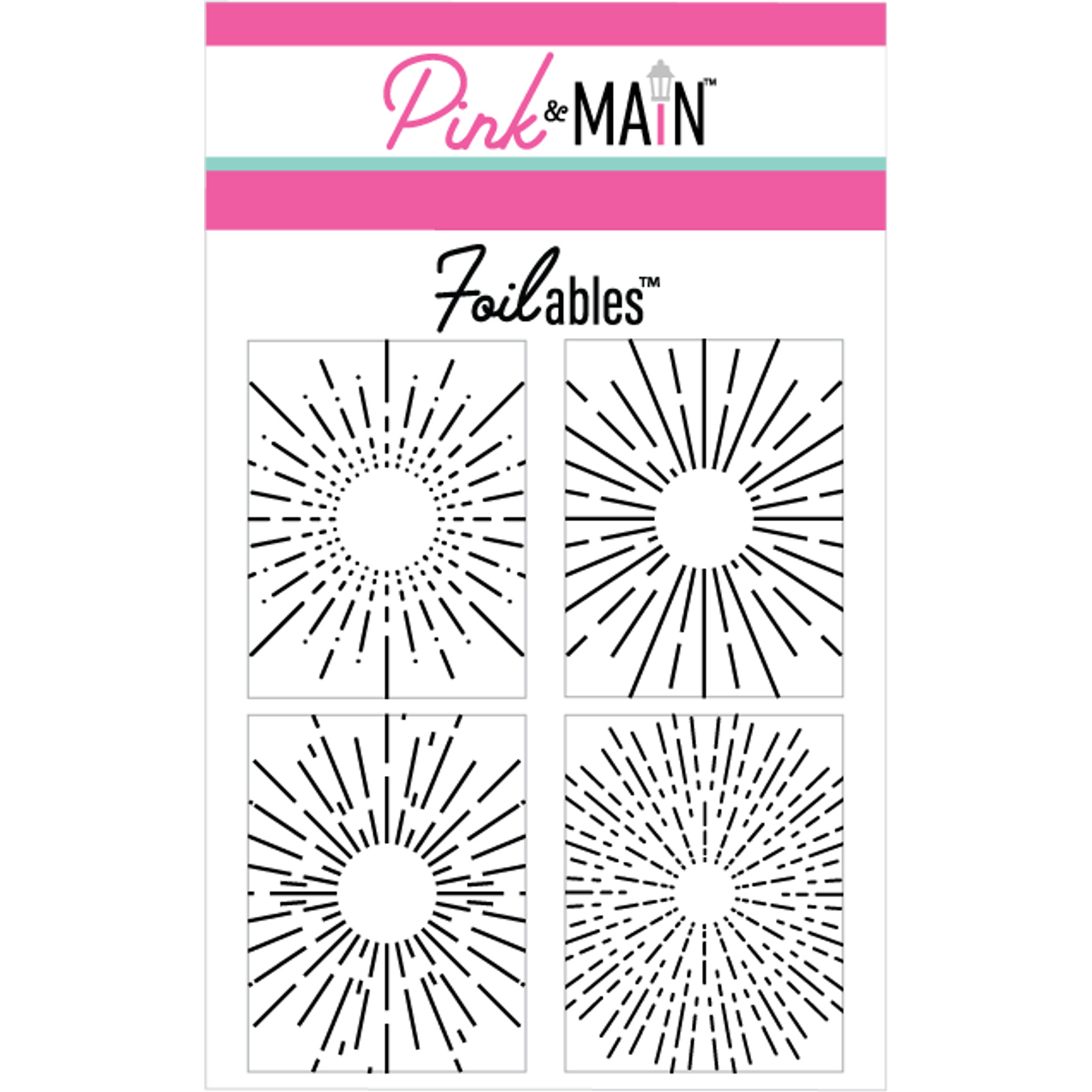 Pink and Main Spotlight Foilables Panels pmf201