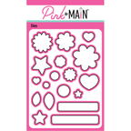 Pink and Main Sweet Posies Dies PNM524
