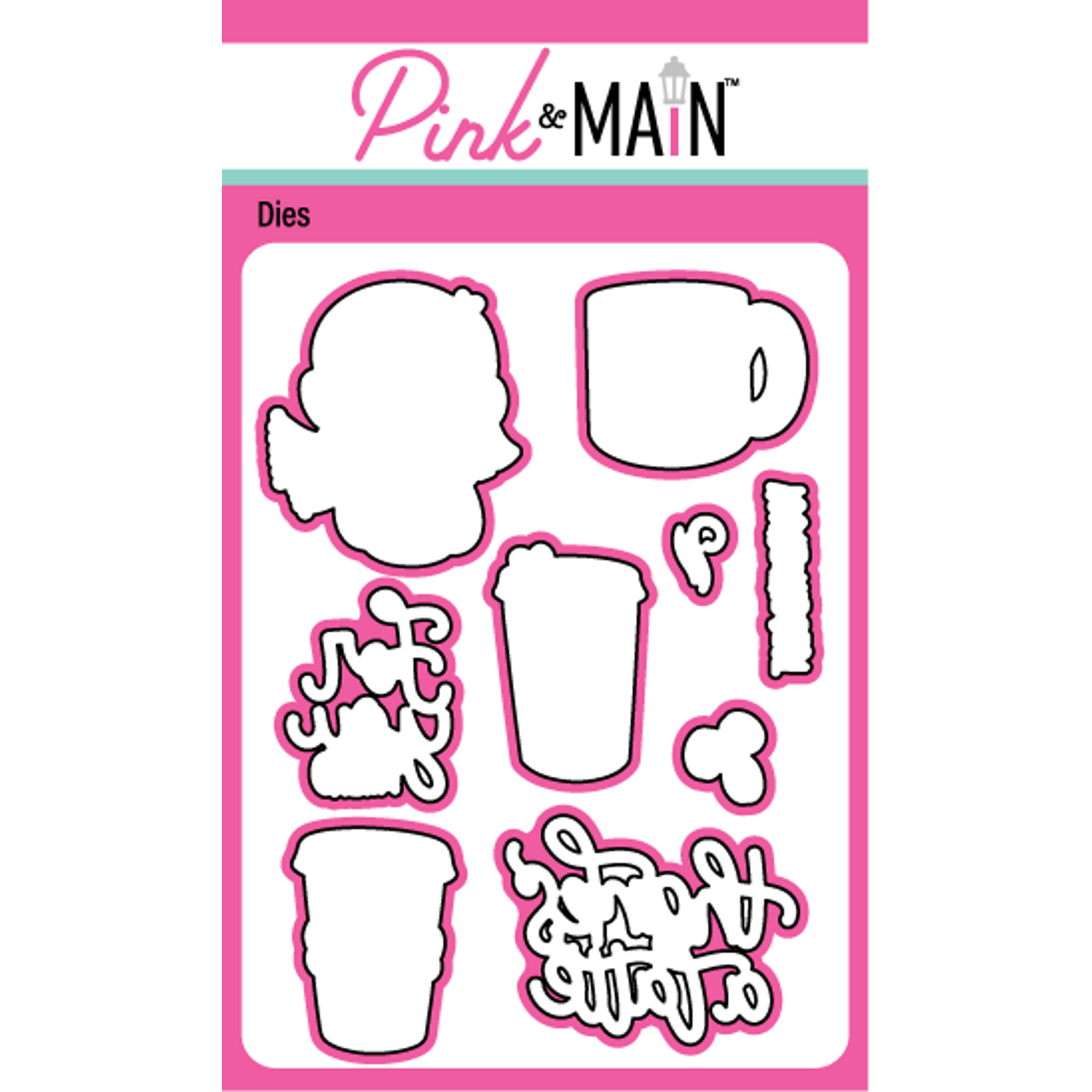 Pink and Main Thanks A Latte Dies pnm555