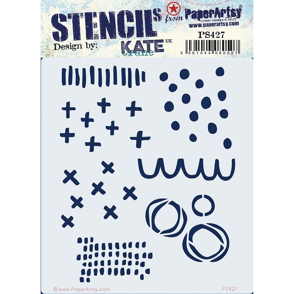 Paper Artsy Kate Crane Stencil ps427