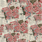 Tim Holtz Fabric Palette Red Bundle of 10 Fat Quarters