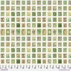 Tim Holtz Fabric By The Yard Green Stamps pwth261 Eclectic Elements Palette