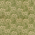 Tim Holtz Fabric By The Yard Green Tiny Print pwth268 Eclectic Elements Palette