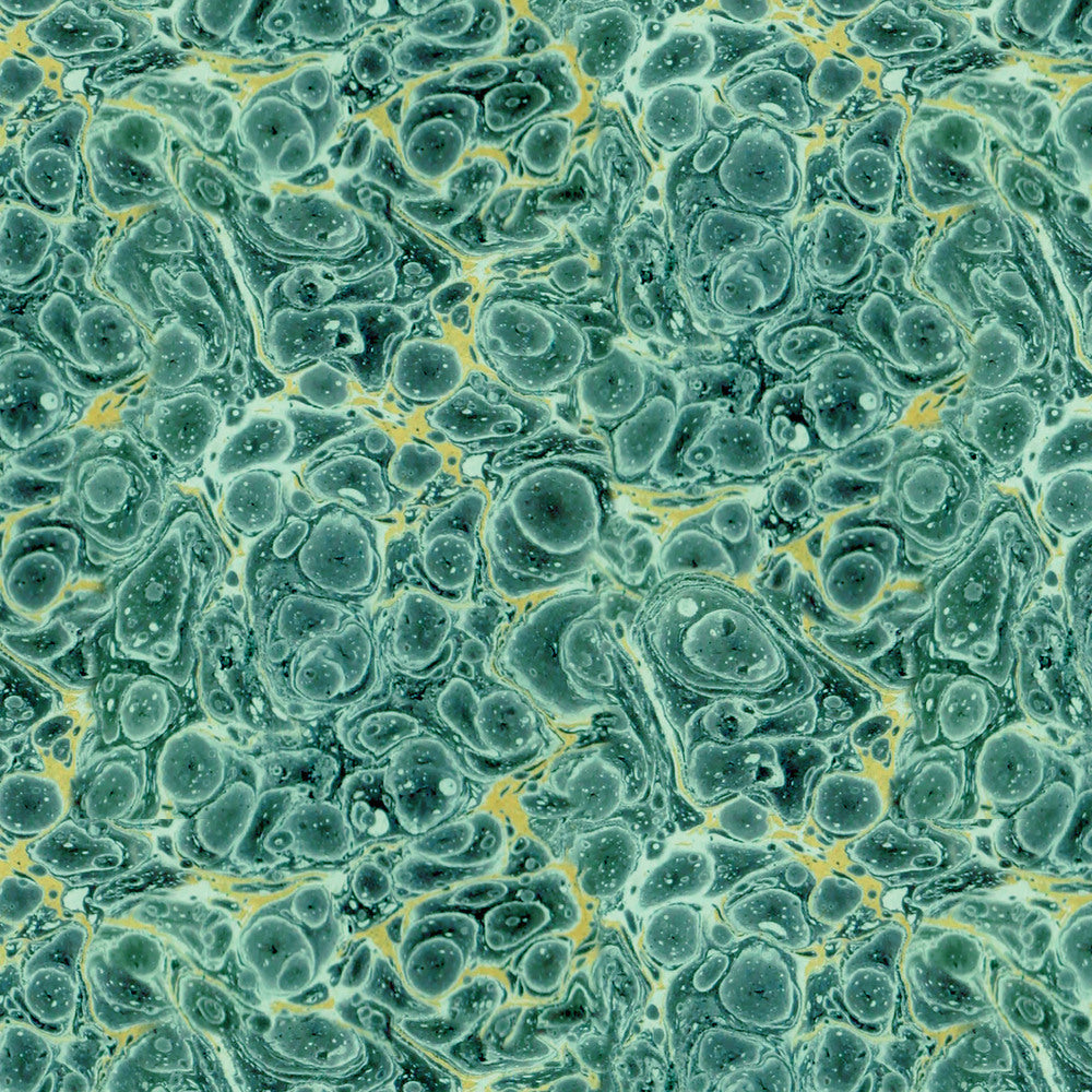 Tim Holtz Fabric Palette Teal Bundle of 10 Fat Quarters