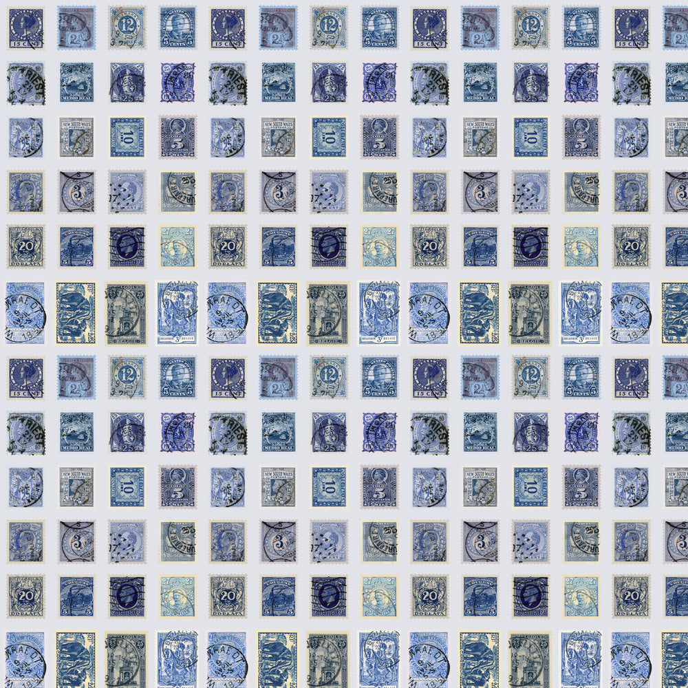 Tim Holtz Fabric Palette Indigo Bundle of 10 Fat Quarters