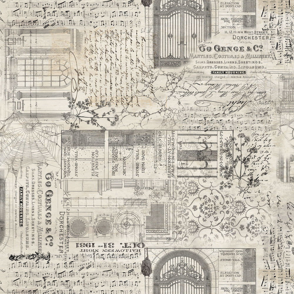 Tim Holtz Fabric Palette Seasonal Bundle of 5 Fat Quarters Halloween And Christmas th25hc