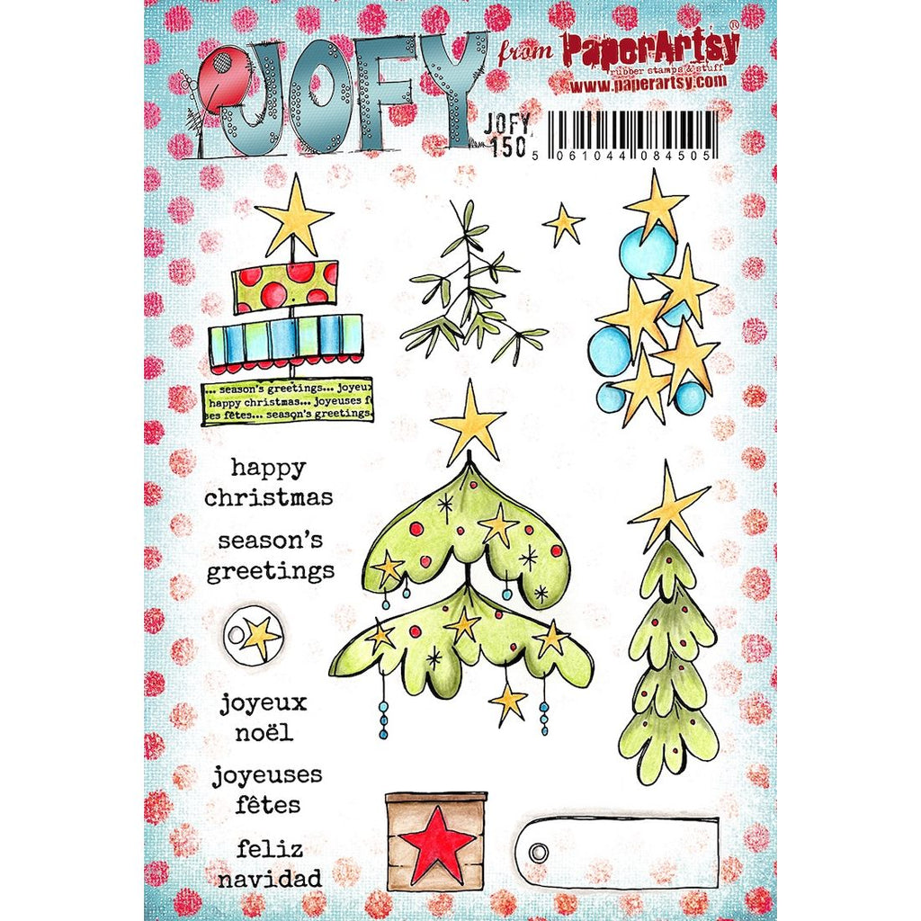 PaperArtsy JoFY 150 Cling Stamps jofy150