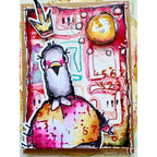PaperArtsy Kate Crane Stencil ps509 numbers