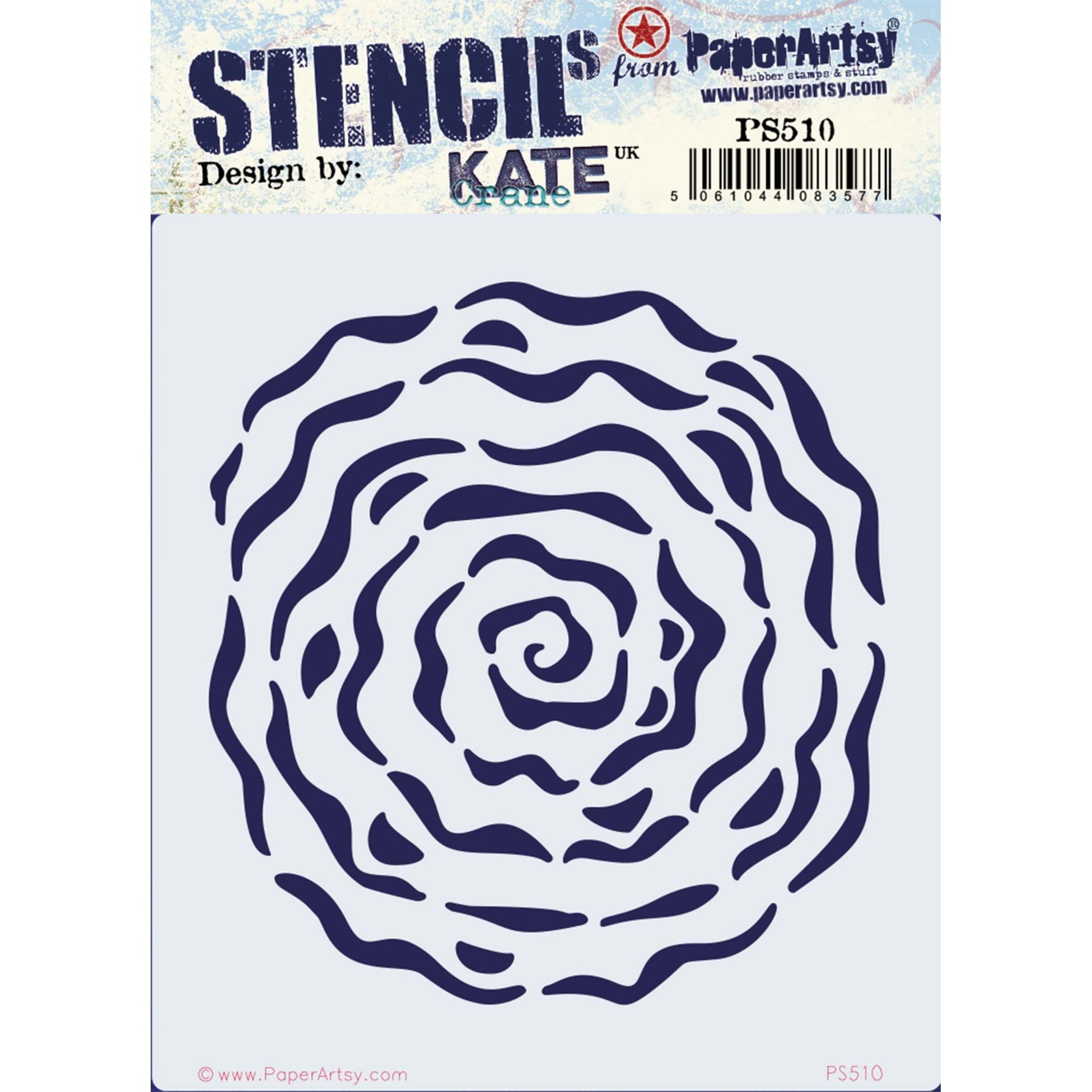 PaperArtsy Kate Crane Stencil ps510
